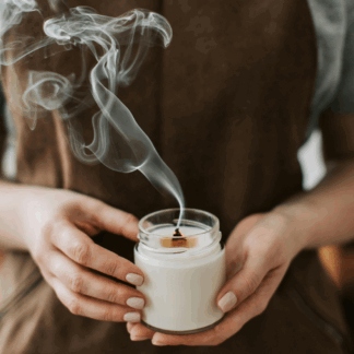 סדנת נרות - 2 נרות סויה