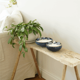 Crystal candle - Sodalite