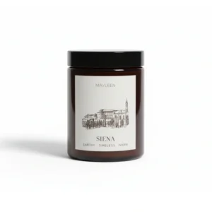 נר ריחני משעוות סויה טבעית בריח SIENA